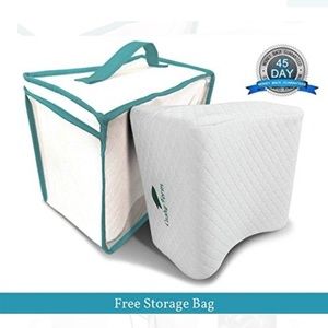 memory foam knee pillow for side sleepers